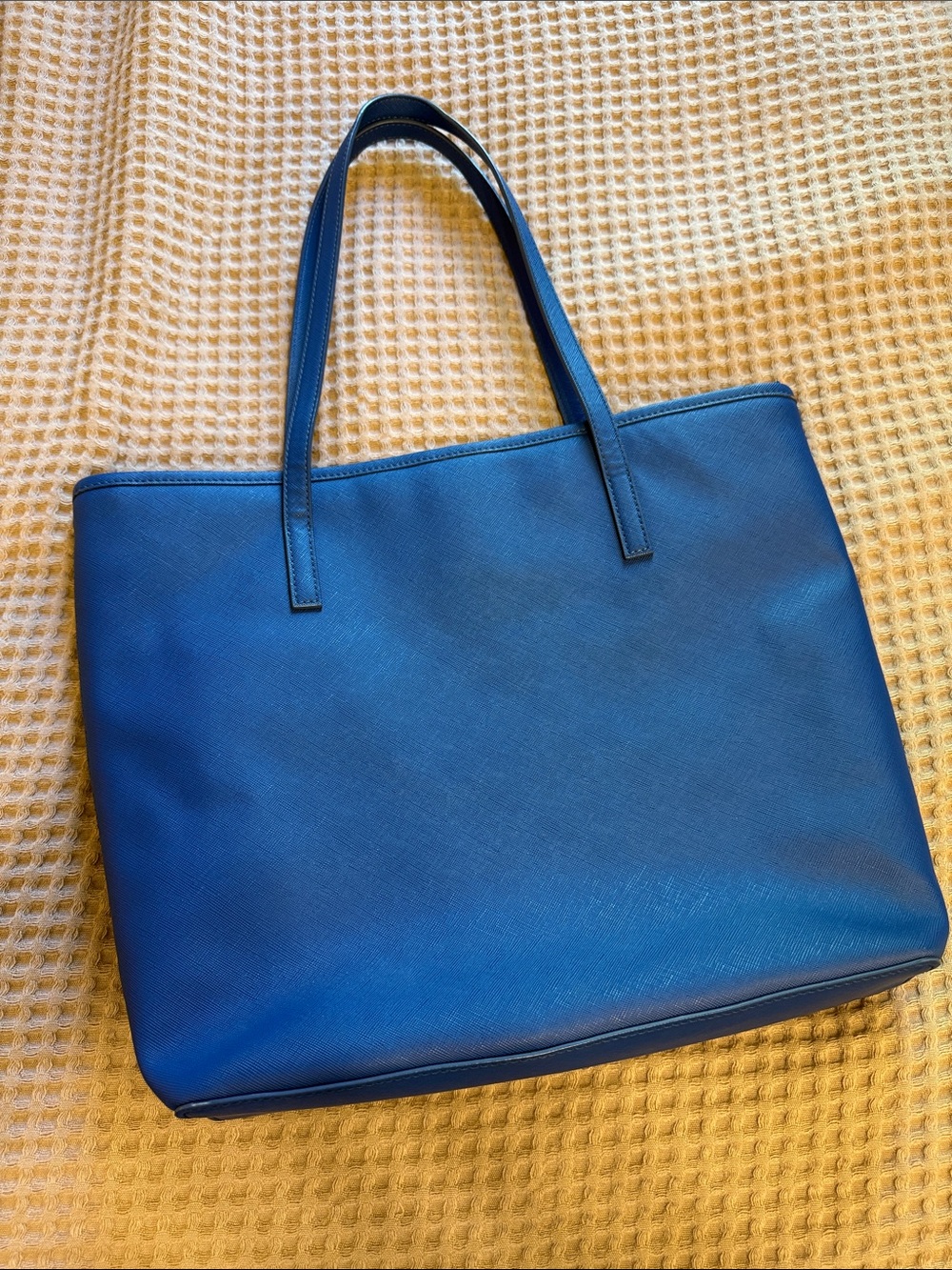 Talbots Blue Tote Bag with Dual Shoulder Straps